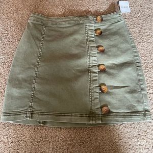 Free People mini skirt
